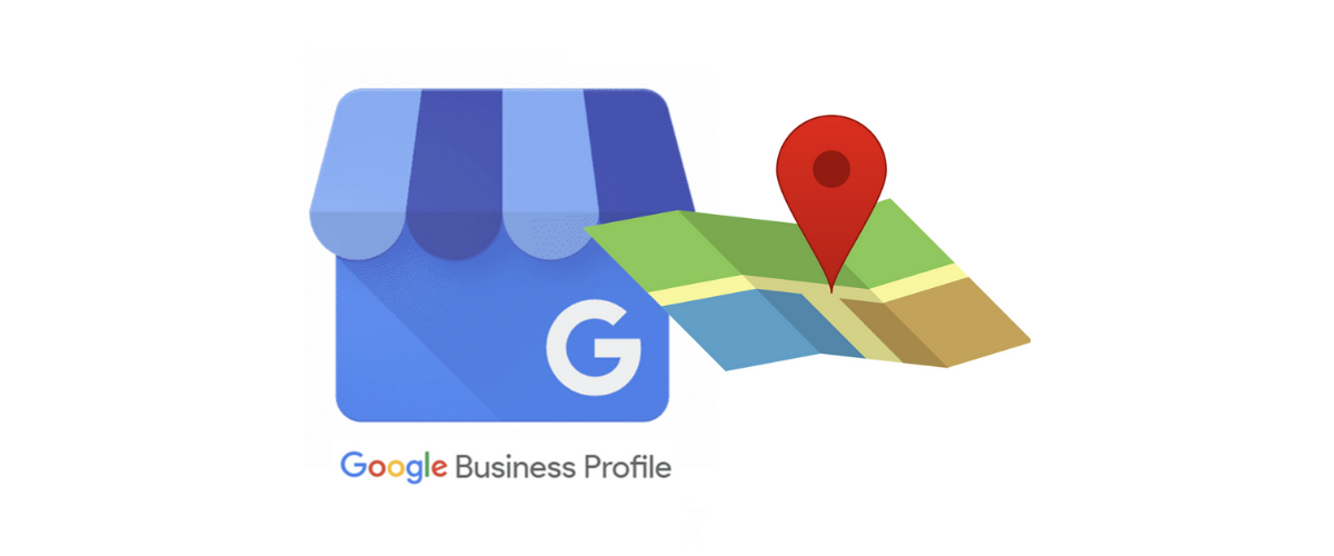 Google Business Profile logo with map pin representing NAP details (name, address, phone)